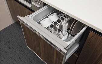 家事の負担を軽減する
食器洗い乾燥機
