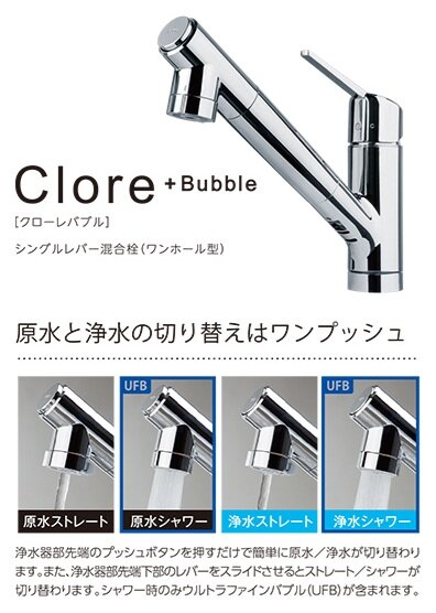ウルトラファインバブルがキッチンに