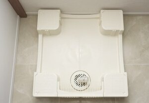 カバー付洗濯機防水パン
