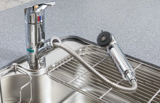 浄水器付ハンドシャワー混合水栓