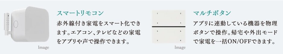 IoT導入 家電や照明の遠隔操作可能
スマートライフを実現するHome Linkアプリ