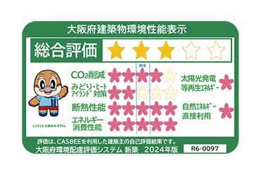 環境に優しい建物の証「CASBEE」
