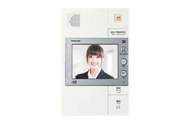 カラーモニター付き
ハンズフリーインターホン