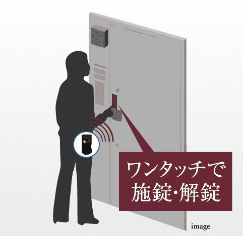 玄関ドア ハンズフリーシステム
Tebra plug（テブラプラグ）