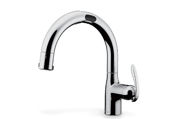 タッチレス浄水器一体型水栓