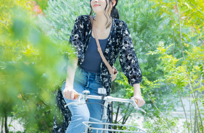自転車置場ゲート設置