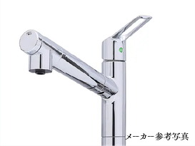 浄水器一体型シャワー付混合水栓