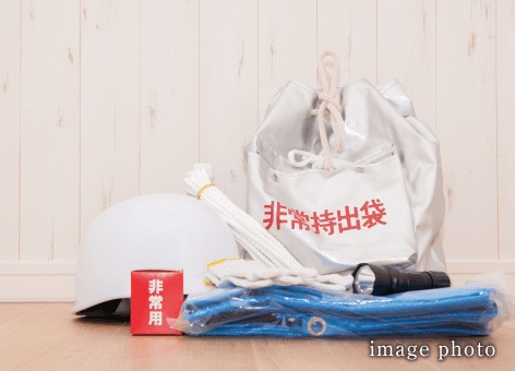 防災備品を収納した
防災倉庫を1階に設置