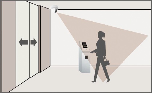 風除室入口を生体認証でスムーズに解錠 Clavis「Tebra FACE passシステム」を採用