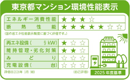 東京都マンション環境性能表示