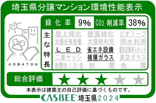 埼玉県分譲マンション環境性能表示