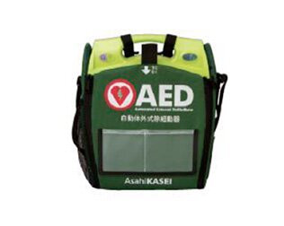 救命処置を行える「AED（自動体外式除細動器）」を宅配ロッカー内に設置