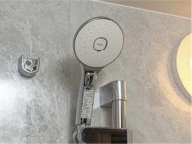スイッチ付きエコアクアシャワー