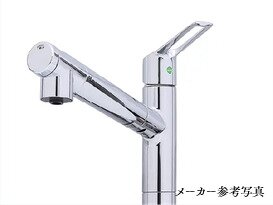 浄水器一体型シャワー付混合水栓