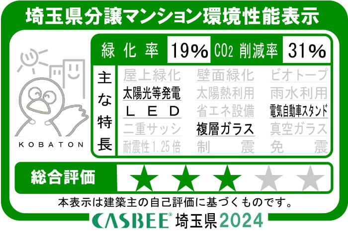 マンション環境性能表示