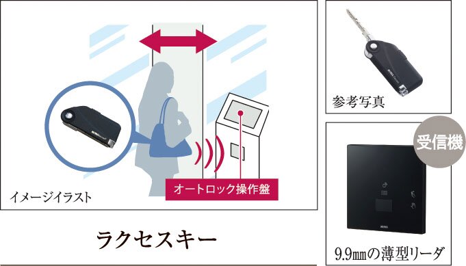 ハンズフリーでオートロックをラクラク解錠