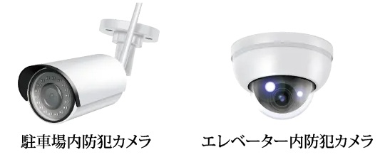不審者の接近に効果大! 防犯カメラ