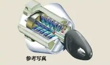 ピッキング防止と使い安さを兼ね備えた高性能キー