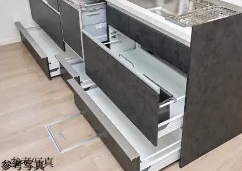シンク下スライドドア