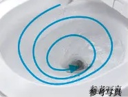 スパイラル水流