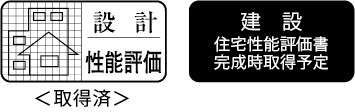 「住宅性能表示制度」を取得