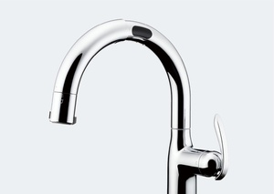 浄水器一体型シャワー水栓（タッチレス）