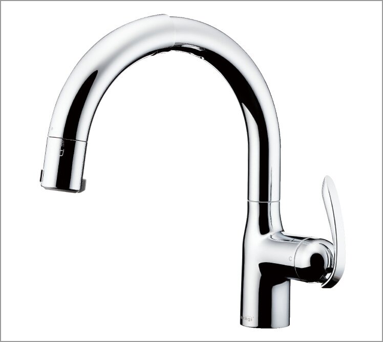 キッチン水栓蛇口一体型浄水器