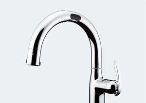 浄水器一体型シャワー水栓（タッチレス）