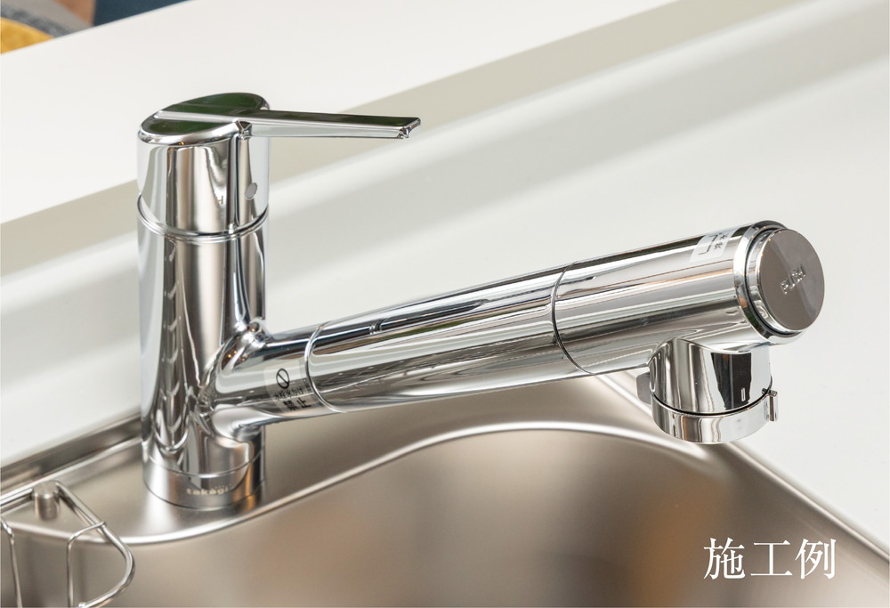 浄水器一体型シャワー水栓