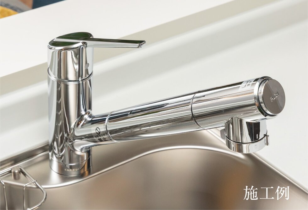 浄水器一体型シャワー水栓