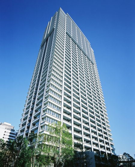 クレストプライムタワー芝 外観竣工写真