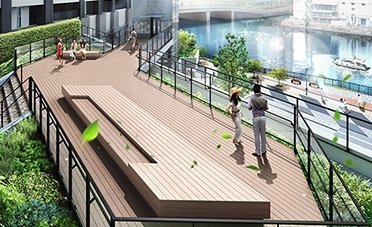 スカイデッキ完成図