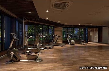 フィットネスジム完成図