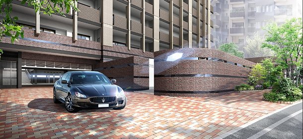 車寄せ完成図