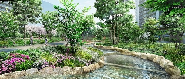みんなの森 完成予想図