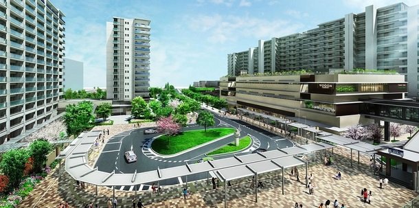 プラウドシティ塚口マークスカイ 外観完成予想図