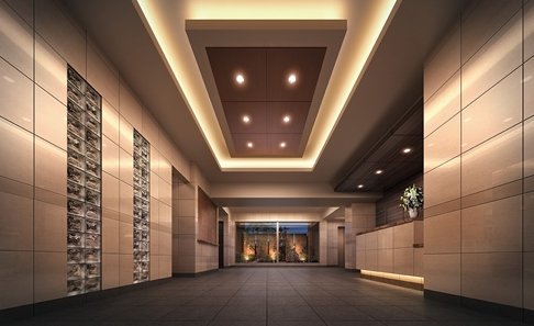 エントランスホール完成予想図