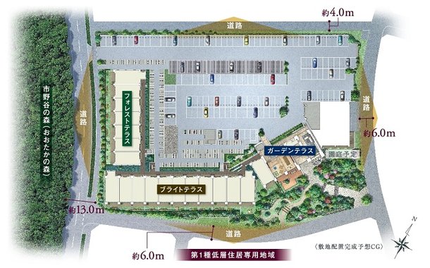 敷地配置図