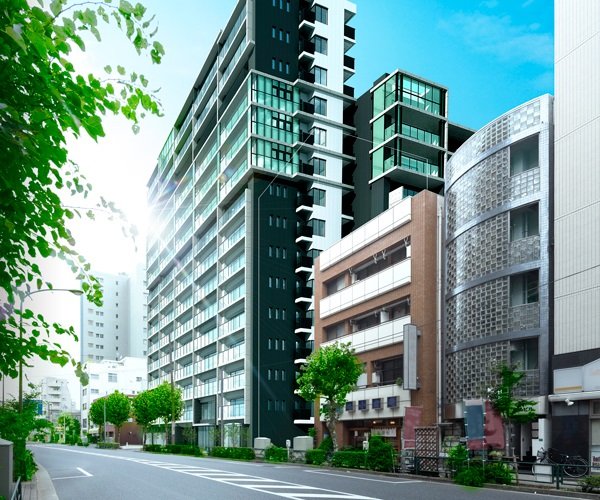シティハウス大塚ステーションコート 外観図