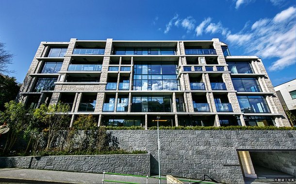外観竣工写真(2018年2月撮影)