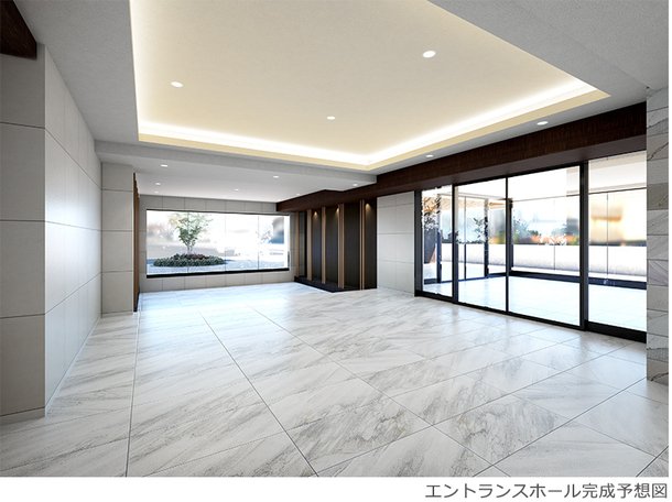 エントランスホール完成予想図
