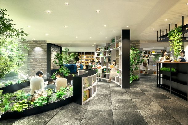 カフェラウンジ完成予想図