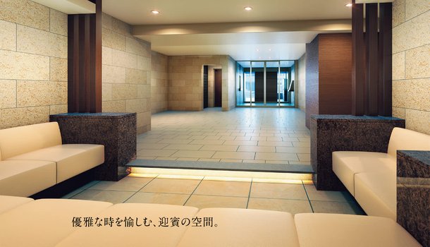 エントランスホール完成予想図