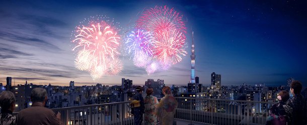 スカイテラス完成予想図