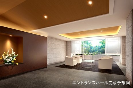 エントランスホール完成予想図