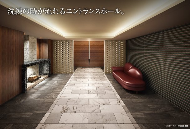 エントランスホール完成予想図