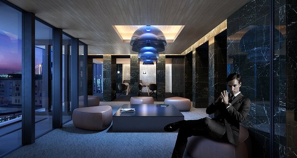 Blue Suite @Club Lounge完成予想CG