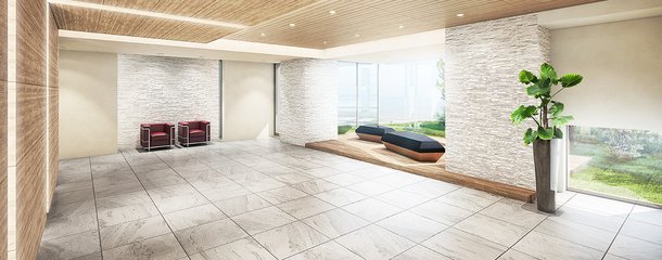 エントランスホール完成予想図