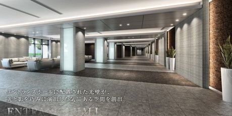 エントランスホール完成予想図