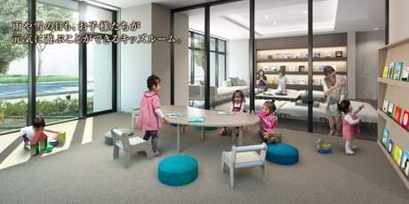 キッズルーム完成予想図